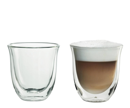 Akcesoria do ekspresów DELONGHI Zestaw 2 szklanek termicznych do cappuccino 270 ml